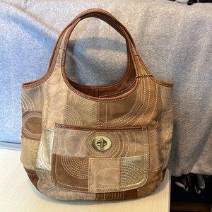 Coach almost-vintage Patch Hobo bag